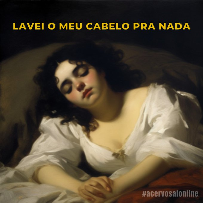 SalonLineBrasil's tweet image. Lavei meu cabelo 2 dias atrás e cancelaram o rolê!