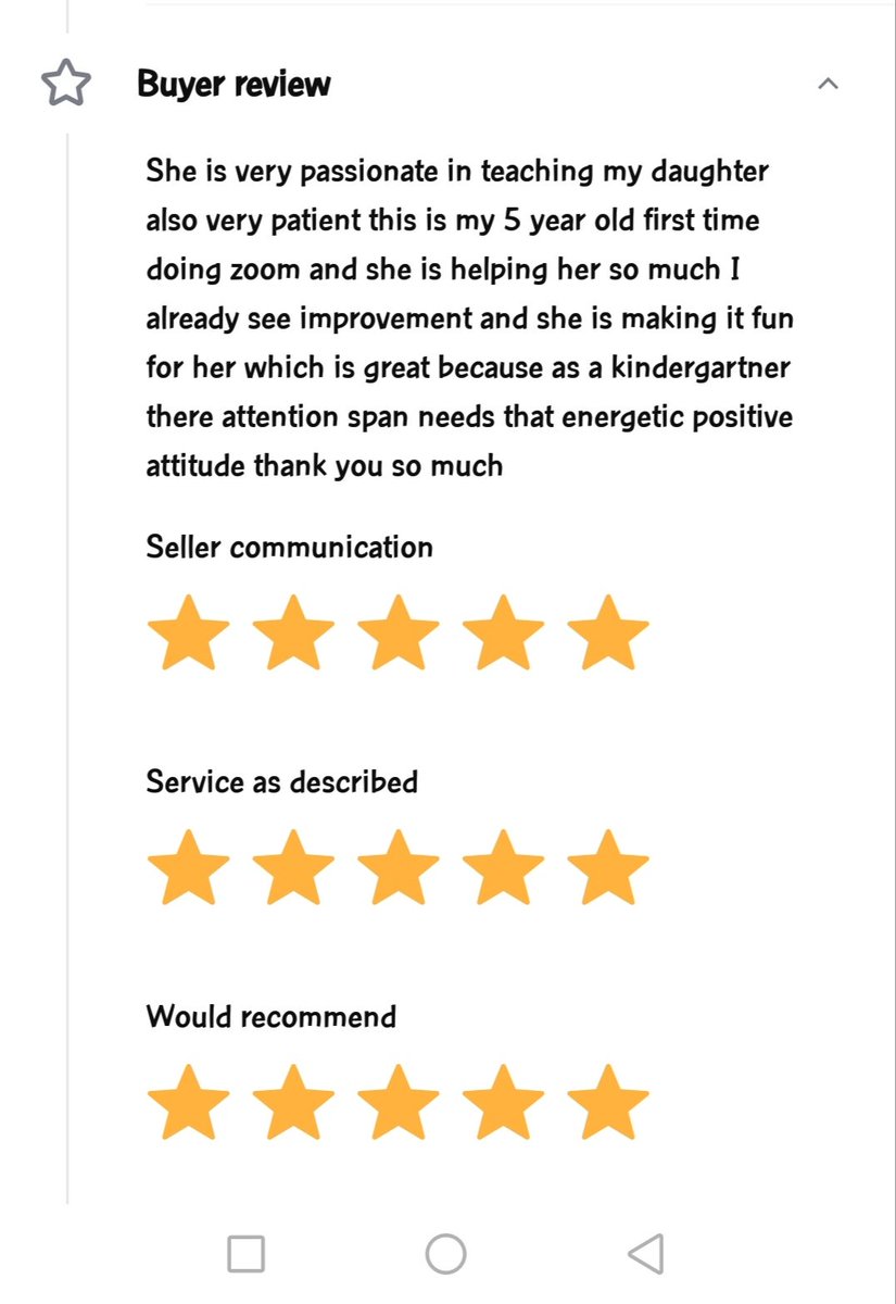 dTutorwhoWrites's tweet image. Who doesn&apos;t love a review!

#readinglessons
#englishtutor