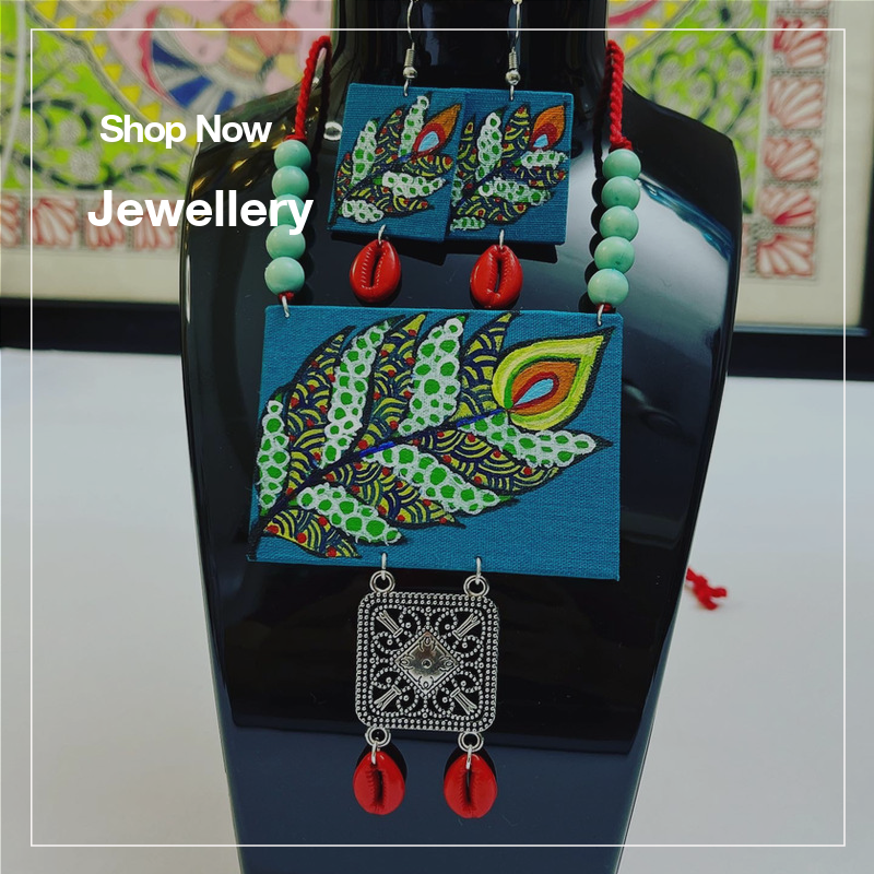 Beautiful hand-painted jewellery available on our website. Please visit to order.
artbysanyukta.com
#jewellery #handmade