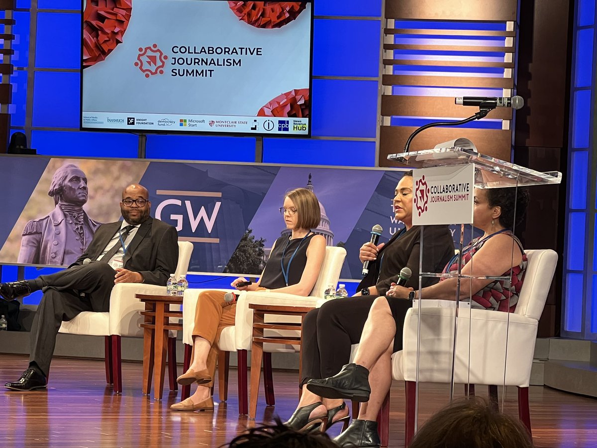 digiphile's tweet image. When you engage &amp;amp; inform young people, they care &amp;amp; participate more in democracy, says @fabangie3 — but newsrooms have to reach out &amp;amp; so the work. 

I❤️the work of @PAyouthVOTE: payouthvote.org

A “bias” towards more voters participating is exactly right
#cjs2023