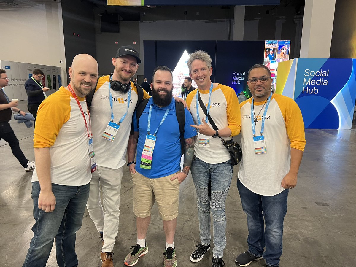 Cisco Live friends, I'll be at the Town Square 2 from 1pm to 2pm today with the <a href="/CBTNuggets/">CBT Nuggets</a> team if anybody wants to come say hi and hangout! We'd love to see you #CiscoLive