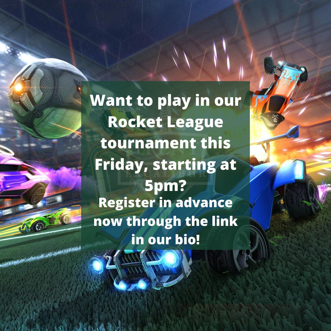 Want to compete in our Rocket League tournament this Friday, hosted in the eSport's Club's Discord server and starting at 5pm? Make sure to register in advance via the form at the top of the link in our bio!

#trentu #trentuniversity #rocketleague