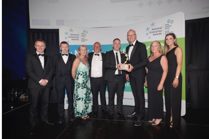 CLARE COMPANY WINS AT NATIONAL ENTERPRISE AWARDS
 
Wild Irish Seaweeds, who are supported by Local Enterprise Office Clare, were winners at this year’s National Enterprise Awards. 
Read more here:

localenterprise.ie/Clare/News/Pre…