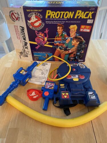 ClassGamesCast's tweet image. Here&apos;s the Ghostbusters toy proton pack and ghost trap from last episode&apos;s Toy Time.