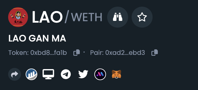 LAOGANMA OFFICIAL tweet media