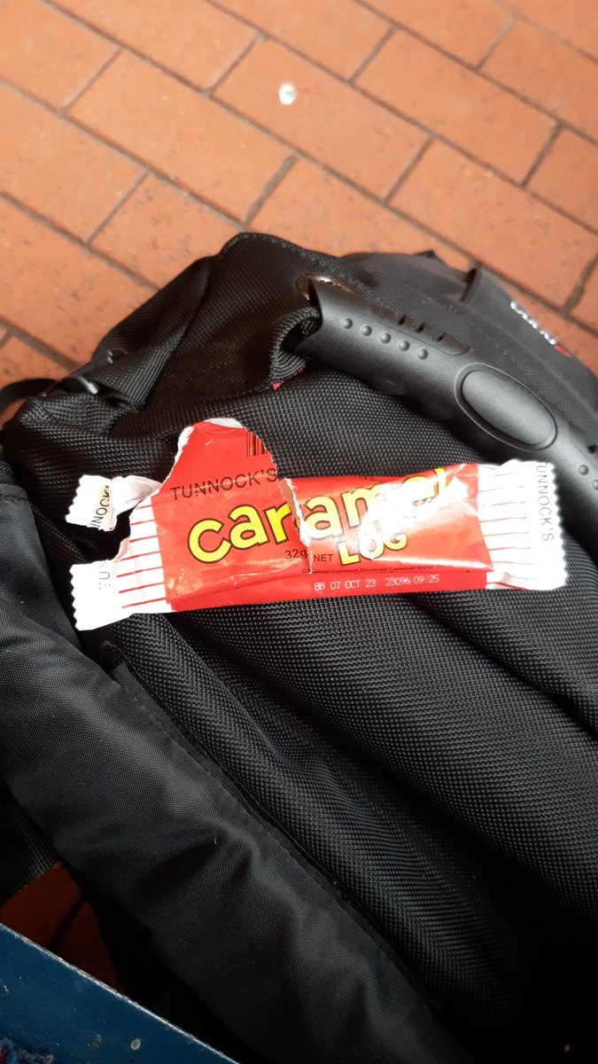 Pleased that @TunnockOfficial are wrapping their caramel logs in paper. I hope this is a permanent shift away from plastic? Sadly not available in England... Caramel logs that is, not paper!