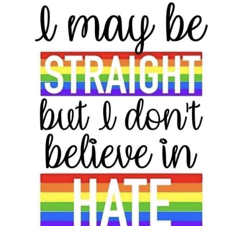 #LGBTQPrideMonth 💙🏳️‍🌈. Be an ally to our brothers and sisters.