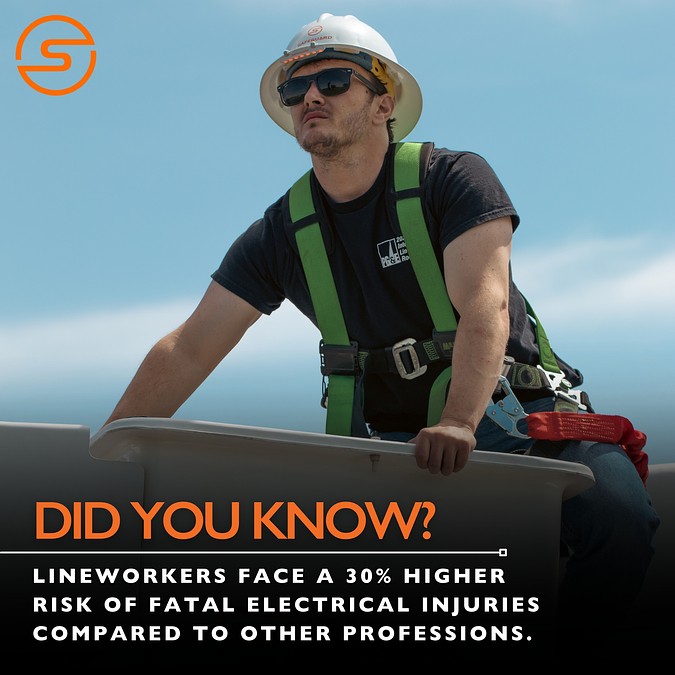 The numbers are staggering! Read our full blog article about how our PVD's are saving the lives of lineworkers all across the country - ayr.app/l/qWC2

#safeguardequipment #linemen #eletrician #safety #ibew