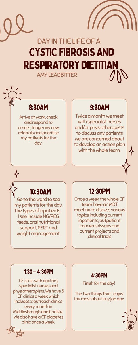 Today’s theme is sharing what a day looks like for a dietitian! Our renal, intestinal failure and cystic fibrosis dietitian’s have given us an insight of their day at Newcastle Hospitals ☺️👏🏼 #DW23 #WeAreDietetics @BDA_Dietitians