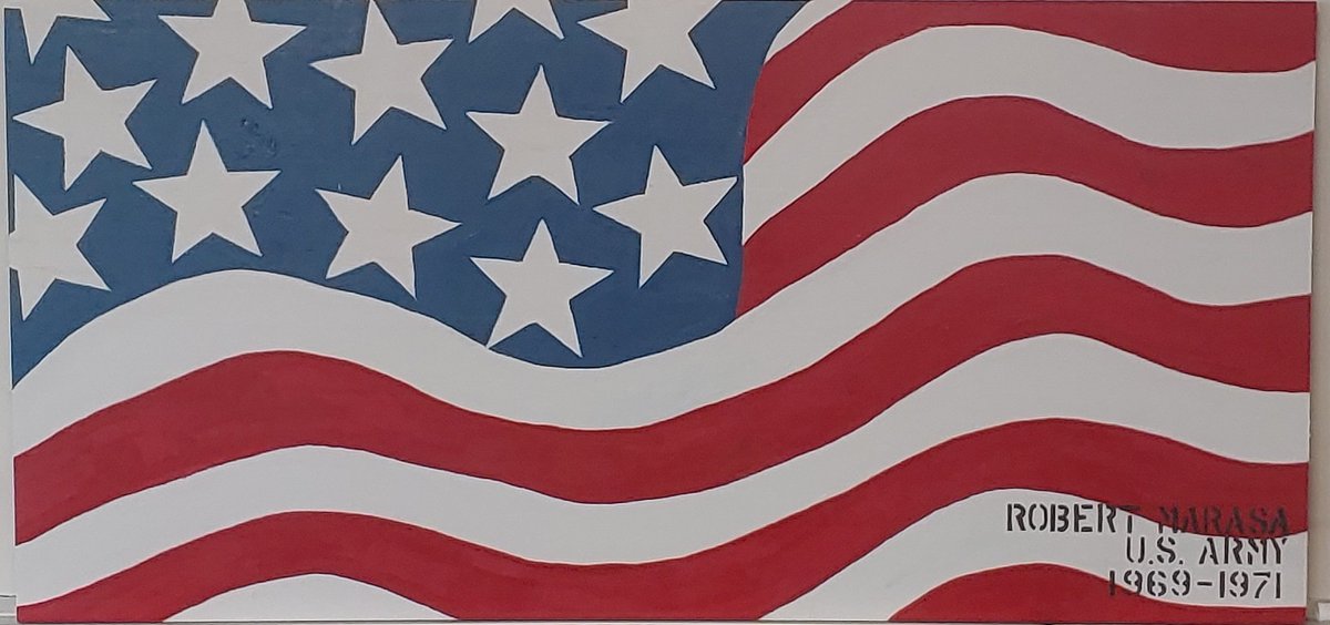 Designed, drawn and painted by Brianna Deenah and Kyler Wright of Design Technology.