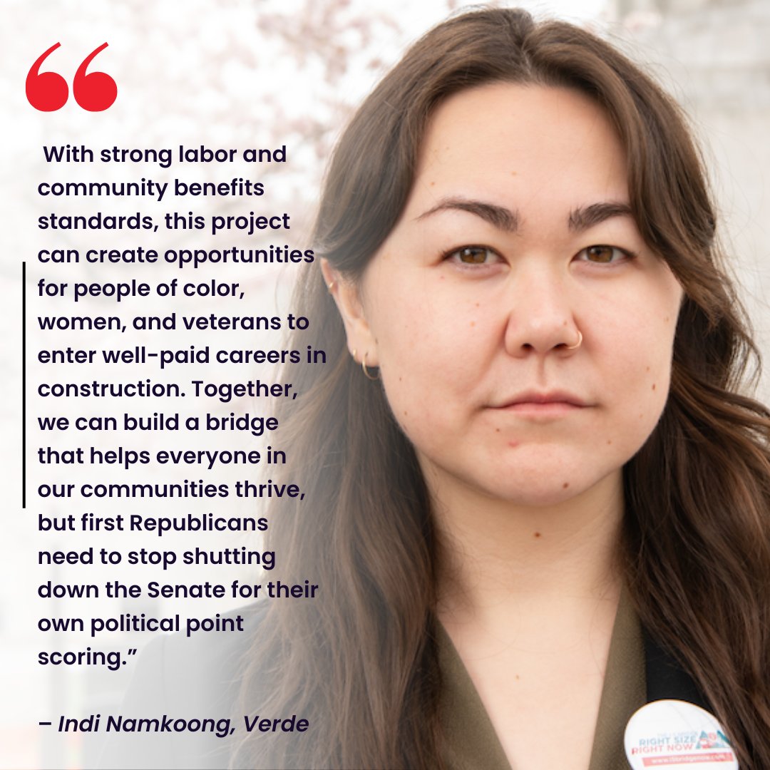 The I-5 Bridge replacement can create union jobs for Oregonians and opportunities for local businesses, but Senate Republicans would rather play politics than address the needs of their constituents.