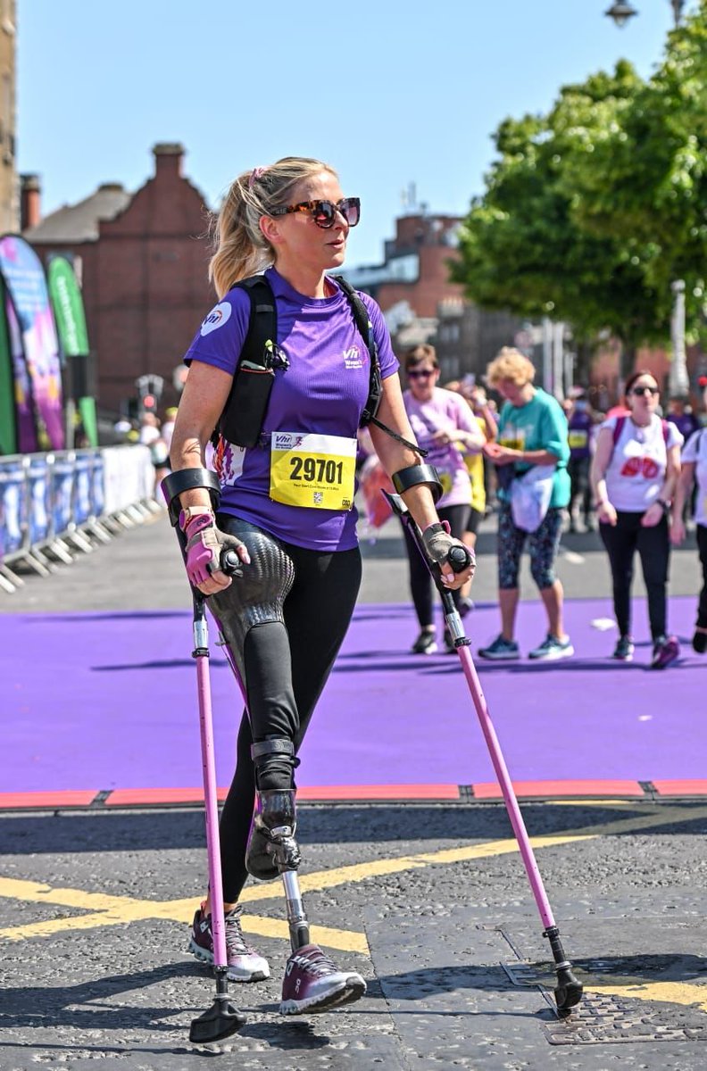 A proud moment over the weekend crossing the finish line at the Vhi Women’s Mini Marathon🥳 @VhiWMM #vhiwmm