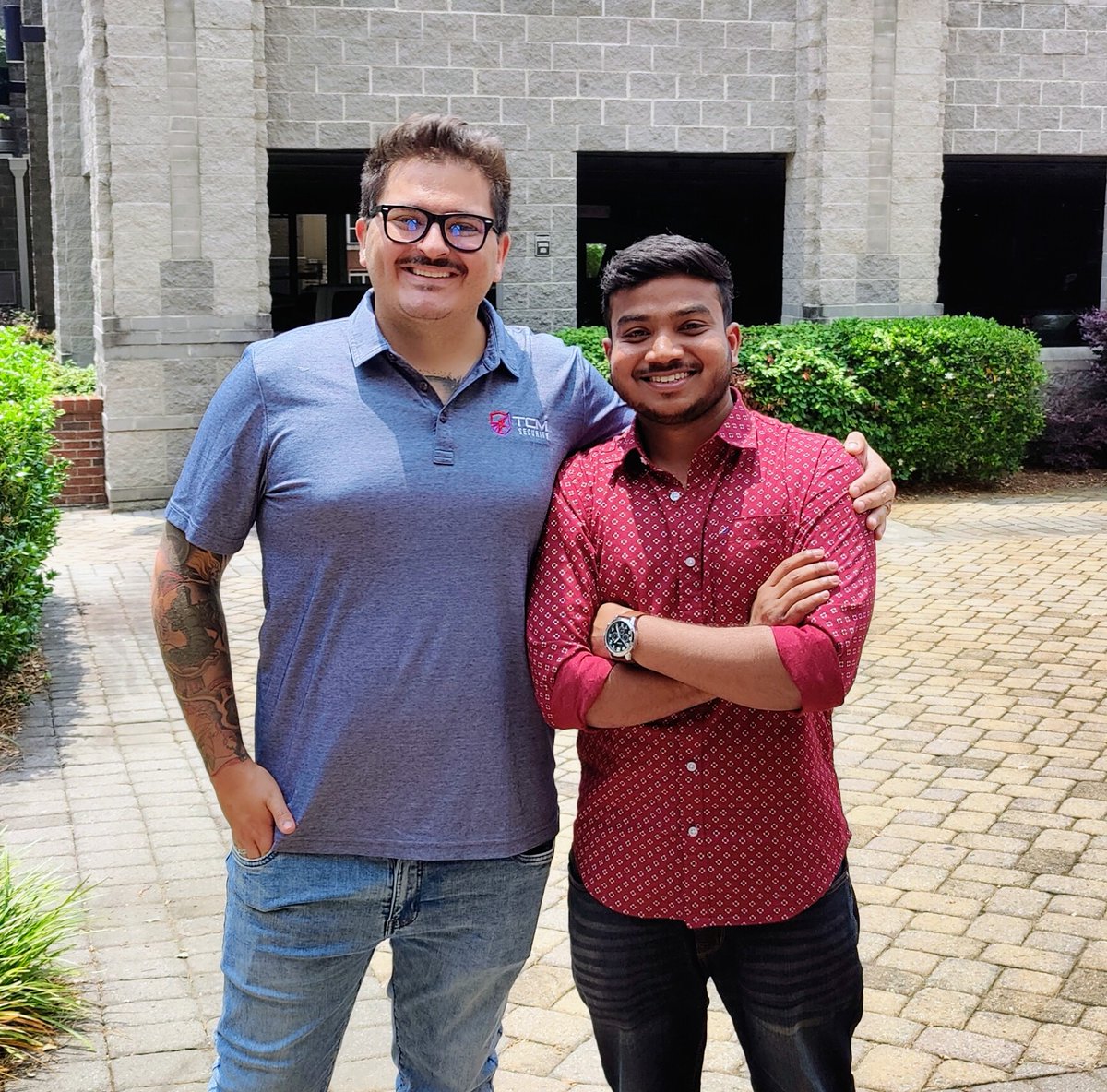 ✨I just met my inspiration today ❤️ <a href="/thecybermentor/">Heath Maverick Adams</a> <a href="/TCMSecurity/">TCM Security</a> Best day of my life🤩✨