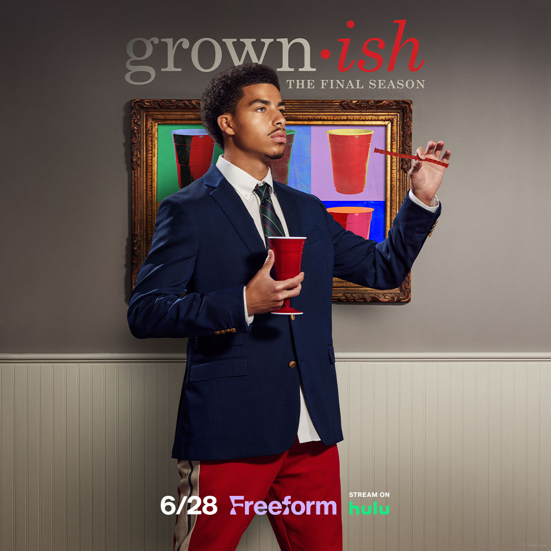 step aside, andre coming through. ___ the final season of #grownish premieres wednesday june 28 at 10p/9c on @FreeformTV. stream on @hulu next day.