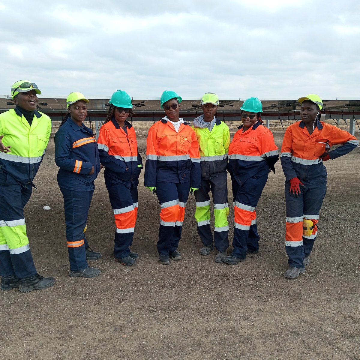 It was great welcoming our new members on site from #UofB
#womeninenergy
#supporting Botswana's #cleanenergytransition 💡