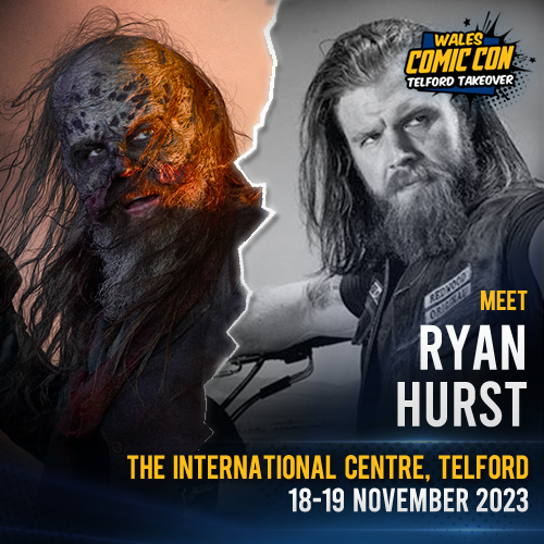 NEW MEDIA GUEST #WCC2023 - Ryan Hurst #SonsOfAnarchy #TheWalkingDead #GodOfWarRagnarok #SWAT #TheMysteriousBenedictSociety #BatesMotel #Outsiders #WeWereSoldiers #RememberTheTitans #SavingPrivateRyan