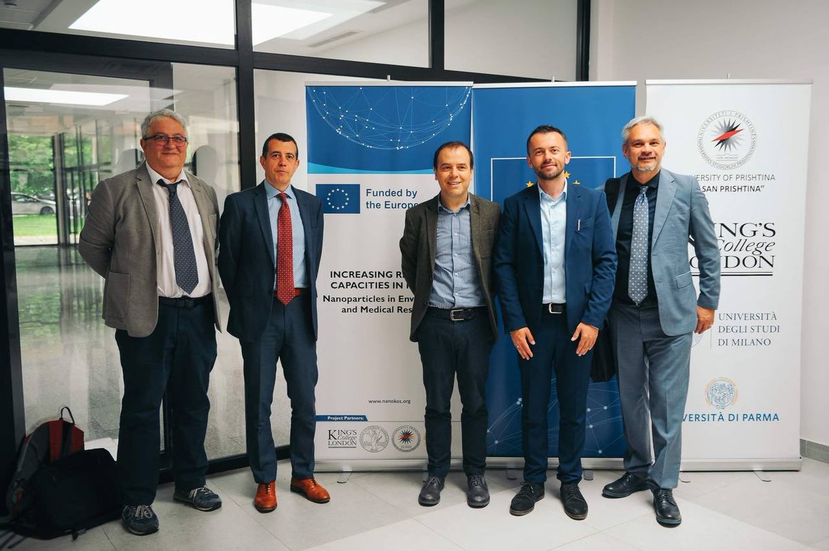 DaniloNorata's tweet photo. Kickoff meeting of the EU funded Nanokos project @Oral_Biologics, #unimi #disfeb https://t.co/yl4wGBZ66M