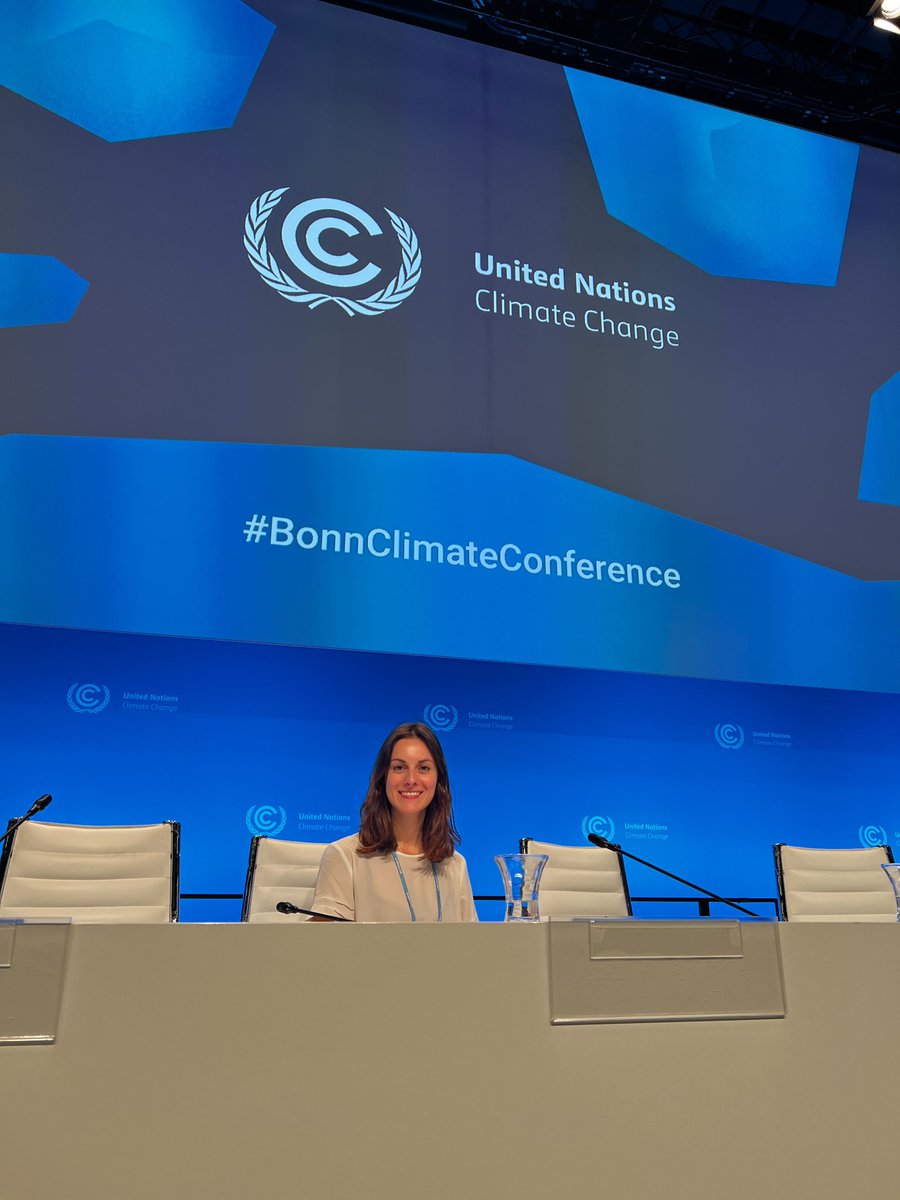 datadrivenlab's tweet photo. From @kburley_ - "It was amazing to hear such a variety of perspectives on how to promote #accountability of actions from Non-Party Stakeholders! Christian and I were able to contribute to the round table discussion during the Global Stocktake World Cafe event." #SB58 https://t.co/bx015ExBgx