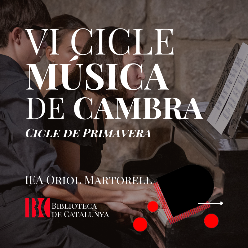 IEAOm's tweet photo. VI Cicle de Música de Cambra
Cicle de #Primavera - IEA Oriol Martorell.
Vine i gaudeix de la música de cambra amb els alumnes de Batxillerat/Grau Professional, els quals us oferiran ambdós concerts a la Sala Llevant de la Biblioteca de Catalunya.
Gaudeix l'Oriol!
#TheNextFuture https://t.co/82hIfXHHox