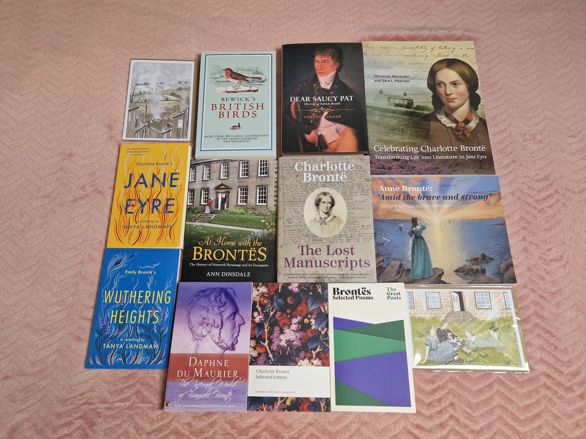 Can you tell I've been to Haworth?😁 ❤️ 📚 @BronteParsonage