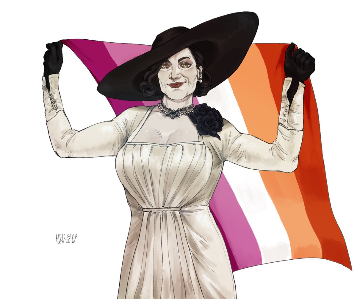 helgship's tweet photo. happy pride 🌈

#ResidentEvil https://t.co/H6bc1b55H5