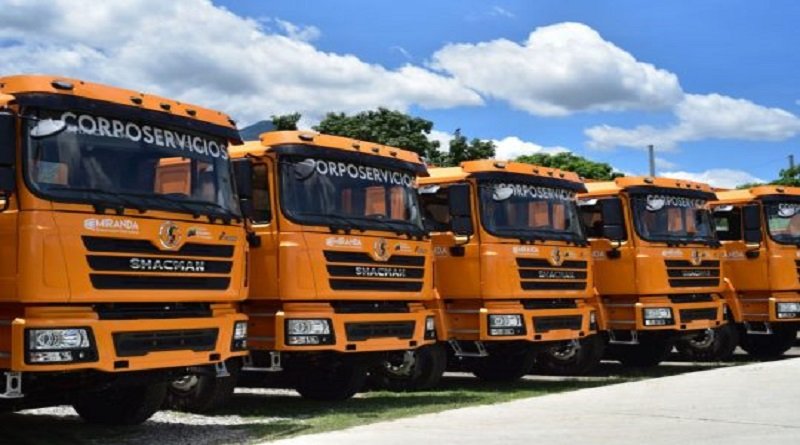 Incorporan flota de camiones para plan de mitigación de lluvias en Miranda. 

#NuevaGeometríaPluripolar