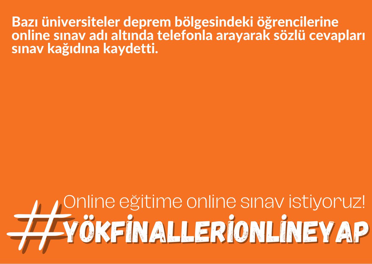 twucanperashki's tweet photo. #YOKFINALLERIONLINEYAP 
#erü
@ProfFatihAltun @YuksekogretimK https://t.co/JOmpRExTlH