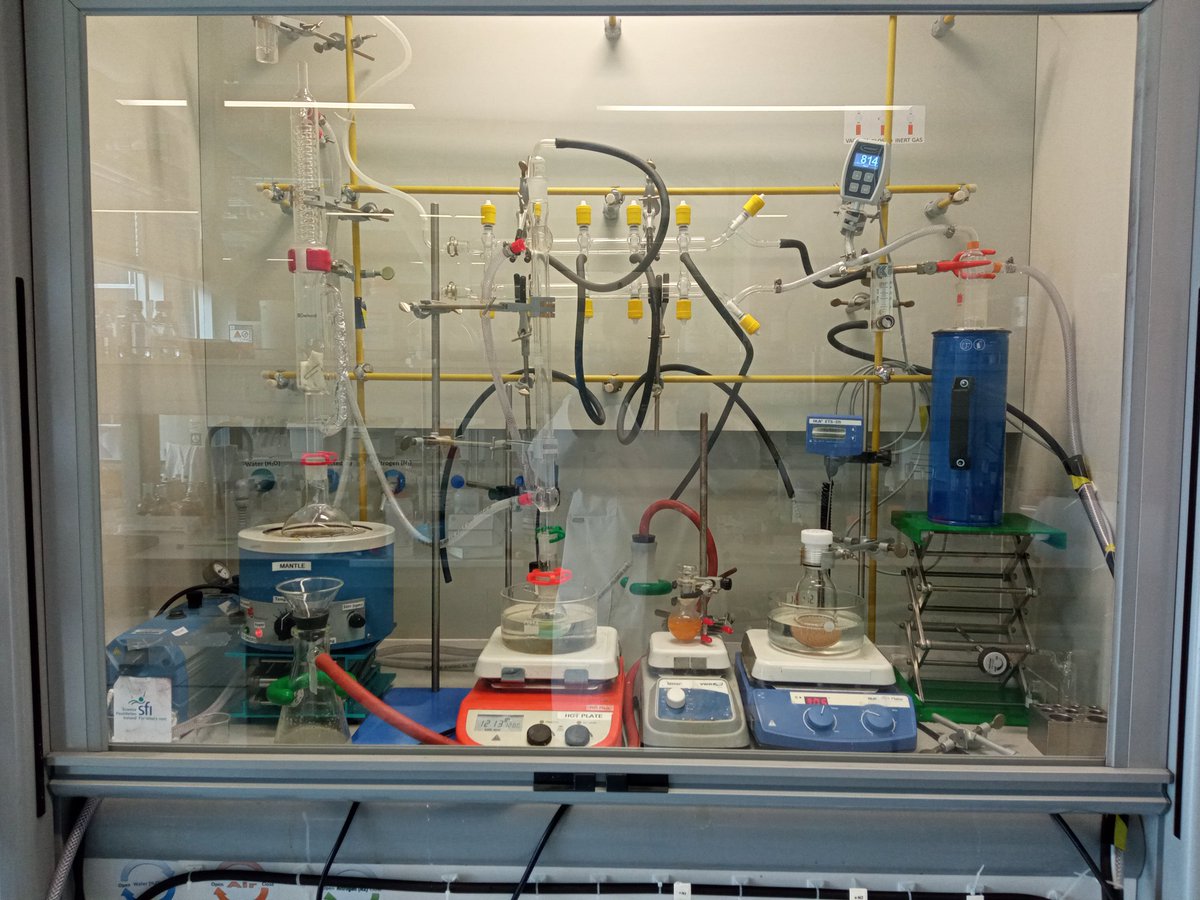 Using all the toys in my fumecupboard. Only in hope that atleast one works😅