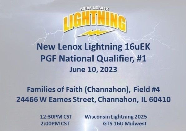 Ready to kick off this summer season! Here’s my schedule for this weekend! Come check us out! @nllightning16EK