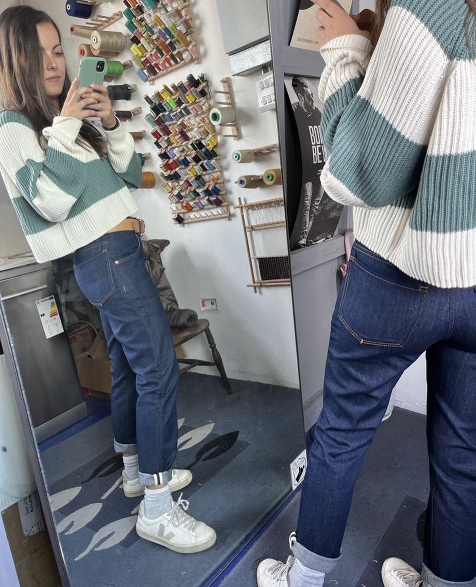 DenimDublin's tweet photo. Real people wearing real jeans.
The only company in Ireland who custom make  jeans from #rawdenim #buyirish #slowfashion #nativedenimdublin https://t.co/zRN2HqGPK5