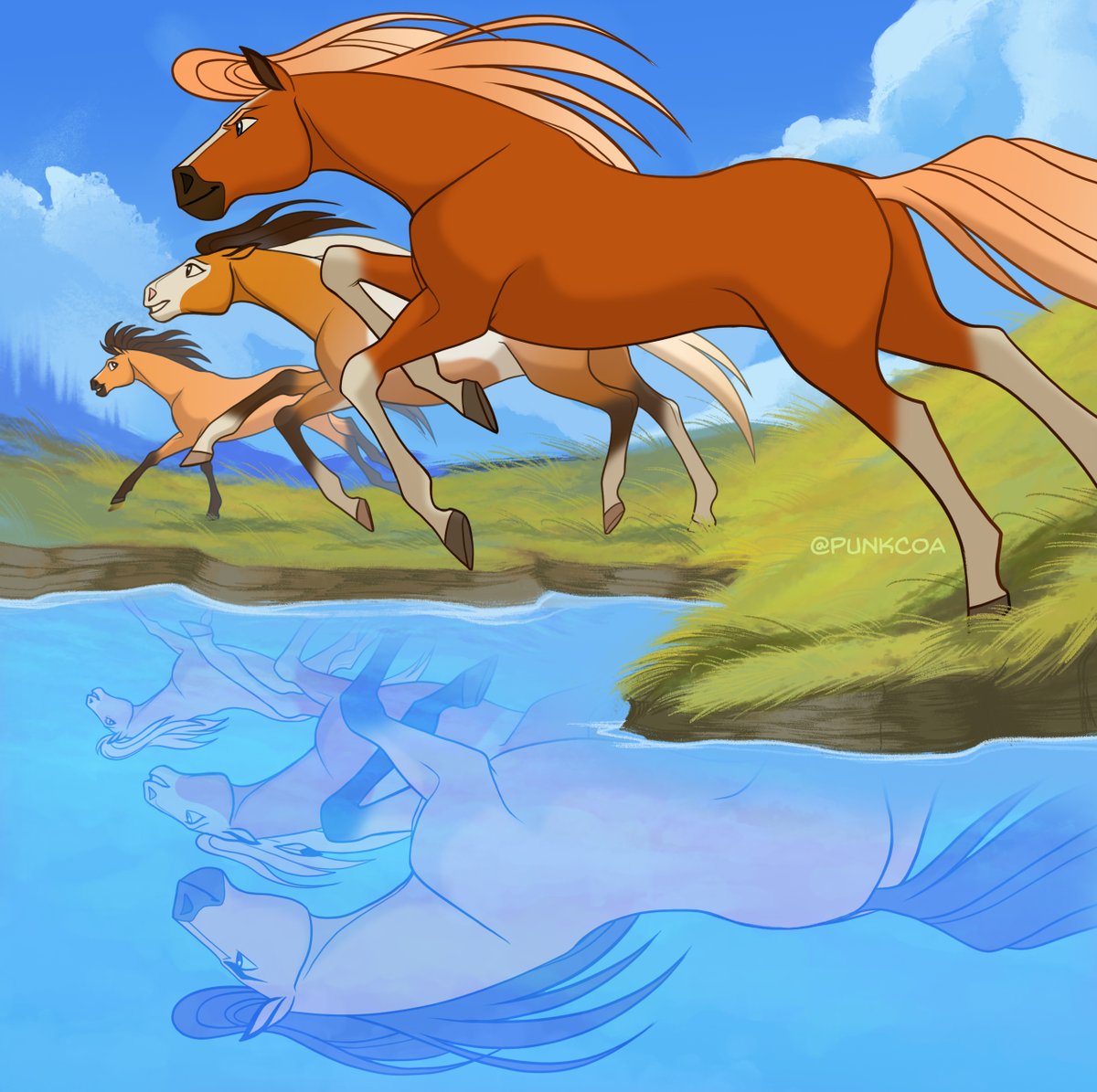 CoaPunk's tweet image. Spirit's legacy 🦅 For mint_dolphin27's DTIYS on IG