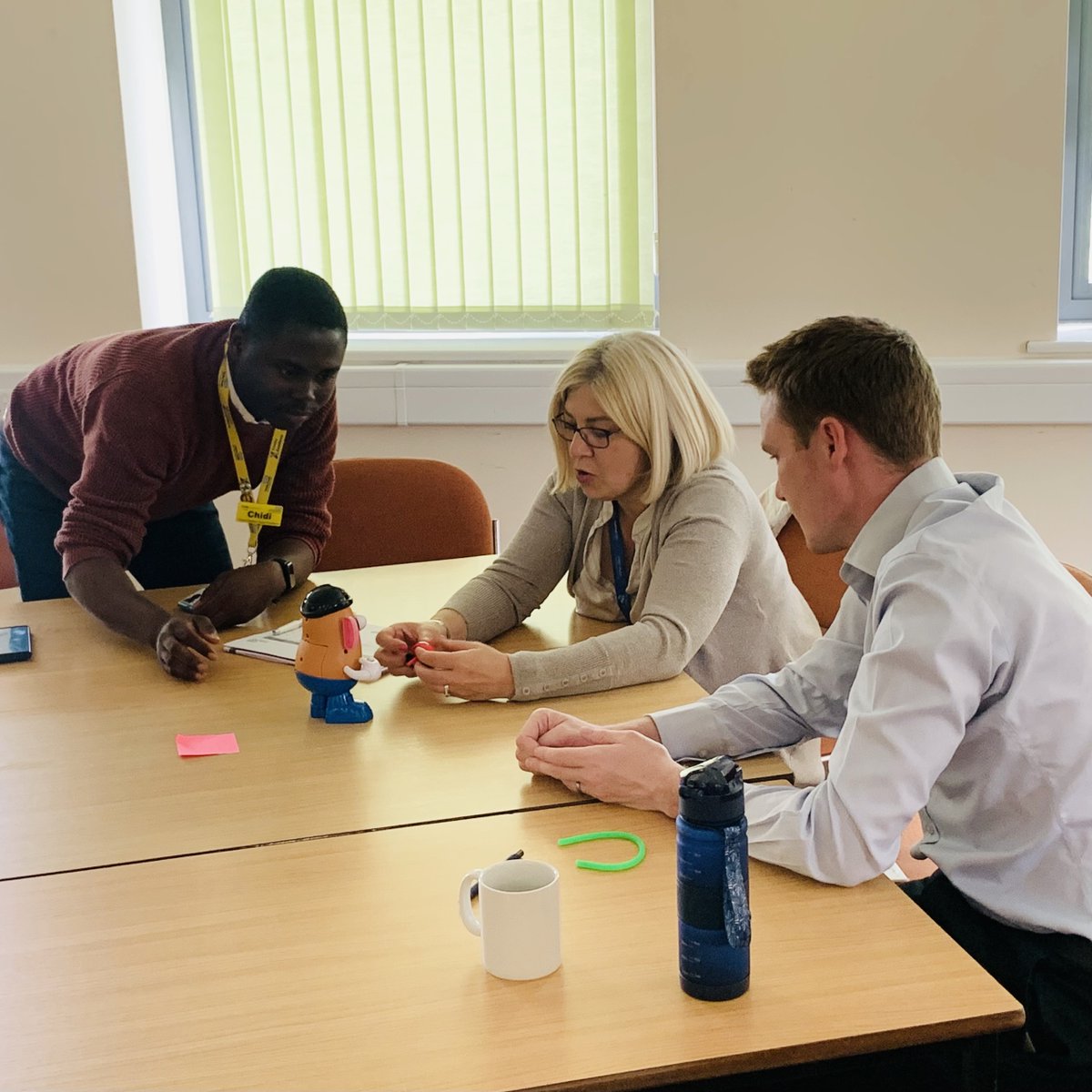 Our #FXImprovementSystem learners rounded off a busy afternoon of learning theory by using #PDSA cycles to #ContinuouslyImprove their builds of Mr Potatohead. Over the next few weeks they will start to apply this learning by using PDSA with their teams as part of the #theFXway