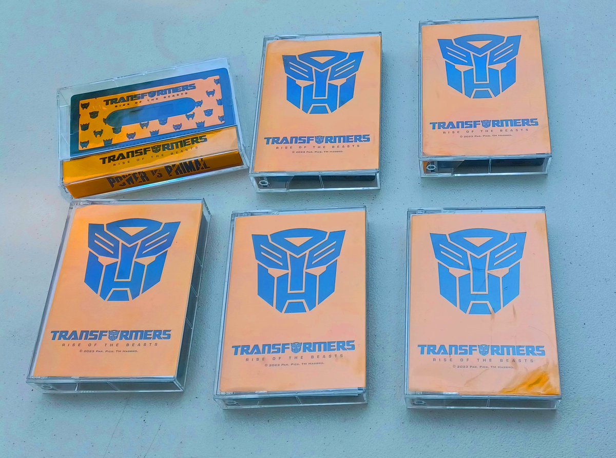 Some giveaway merch for the new Transformers movie opening this Friday. This stuff will be available until gone at the June 10 FANCON 59 show in Lawrence.