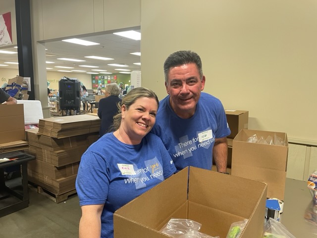 Last year, Team Blue participated in <a href="/Food4Heartland/">Food Bank for the Heartland</a> Strike Out Hunger Campaign and donated 103 pounds of goods to help feed those in need.  
 
Learn more about Strike Out Hunger here: bit.ly/43D4LUm