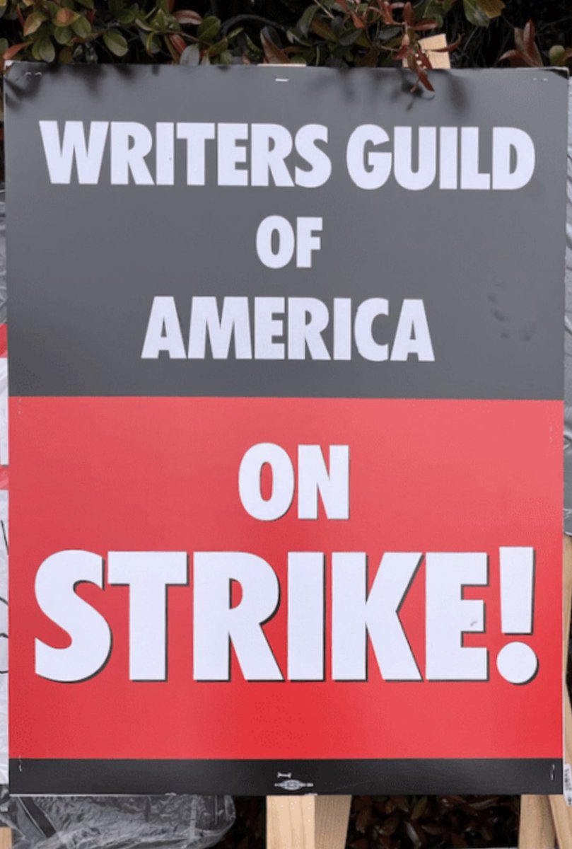 I stand with writers and with the Writers Guild of America, my union. The industry is stronger when we stand together to protect our collective community. #WGAStrong 4/4