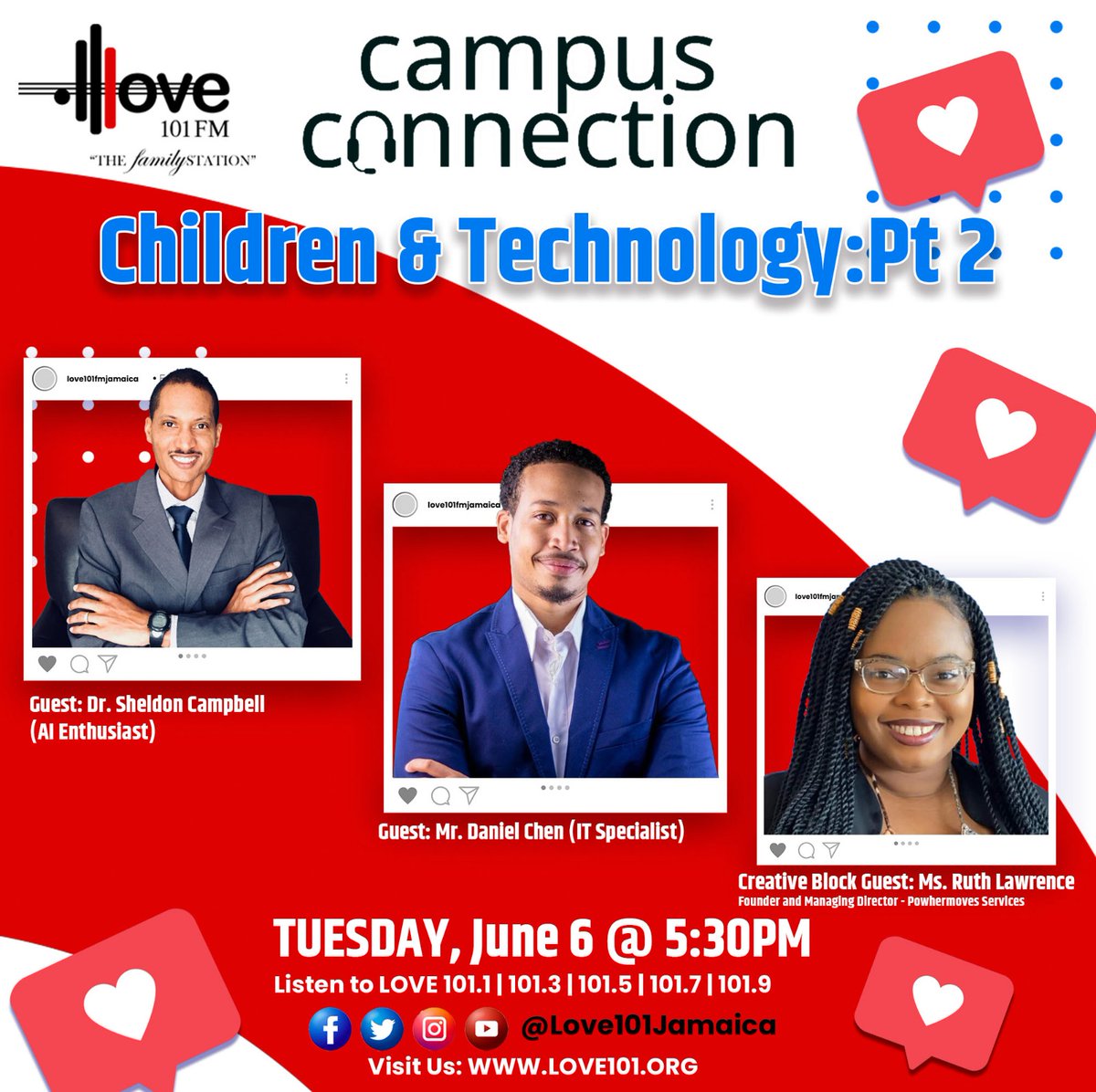 Can't wait for Part 2 today! Discussing: 'Tech's impact on our kids', 'Cyber-safety from bullying & scams', 'Is #AI safe for the church?' Plus, sharing tips on #CyberspaceSafety. Stay tuned! #CampusConnection