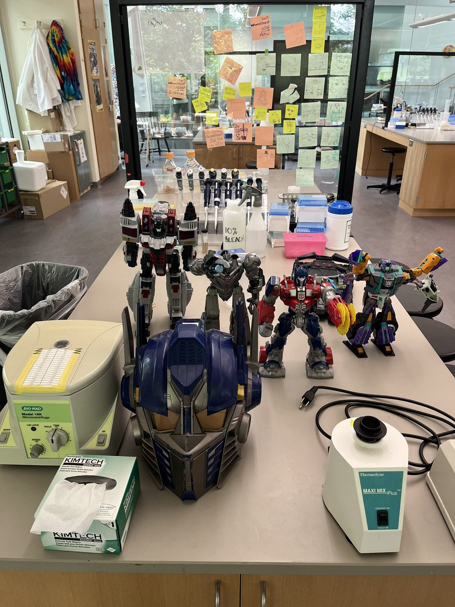 Added two more transformers to the collection. Each time a student does bacterial transformation….we are prepared.