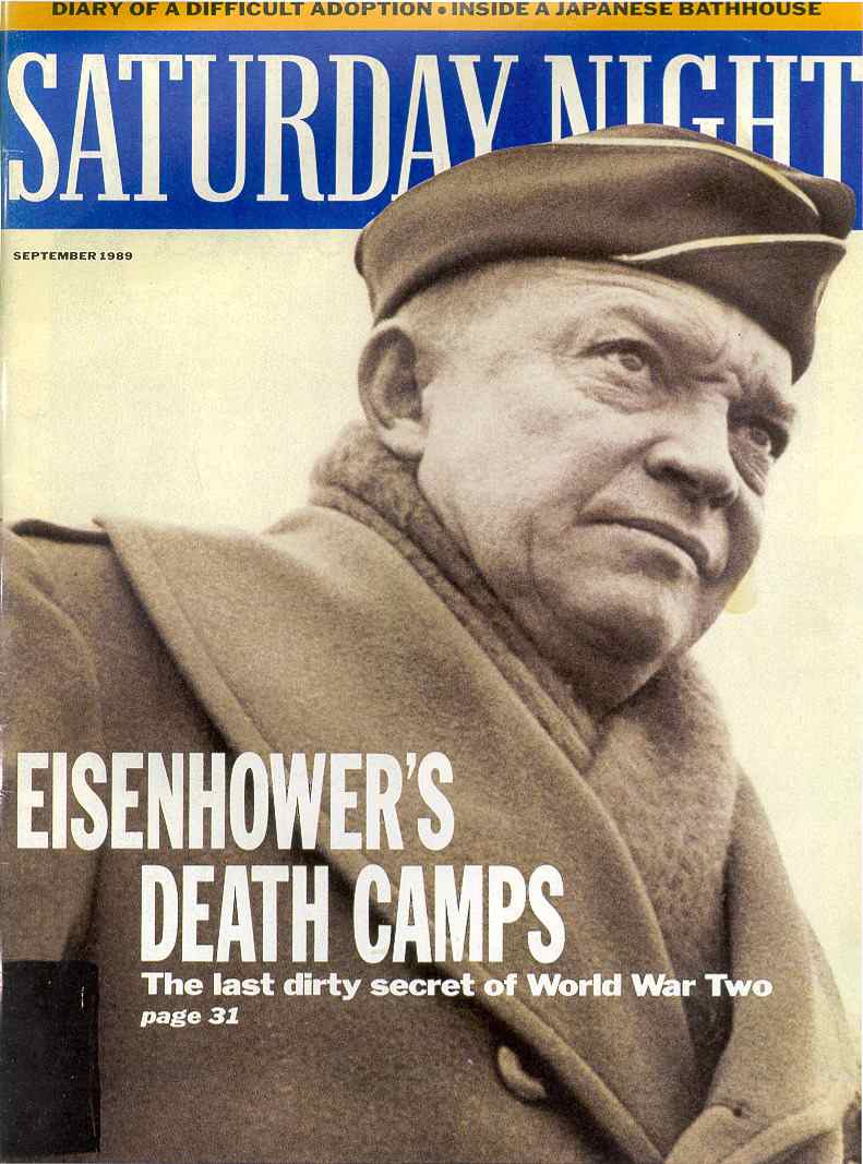 Una persona me dijo que hiciera el hilo y allá va. Campos de la muerte de Eisenhower. Ya que sólo se habla de unos en concreto y se olvida, deliberadamente de lo que hicieron otros, este hilo viene a exponer qué se hizo con los alemanes una vez acabada la guerra.