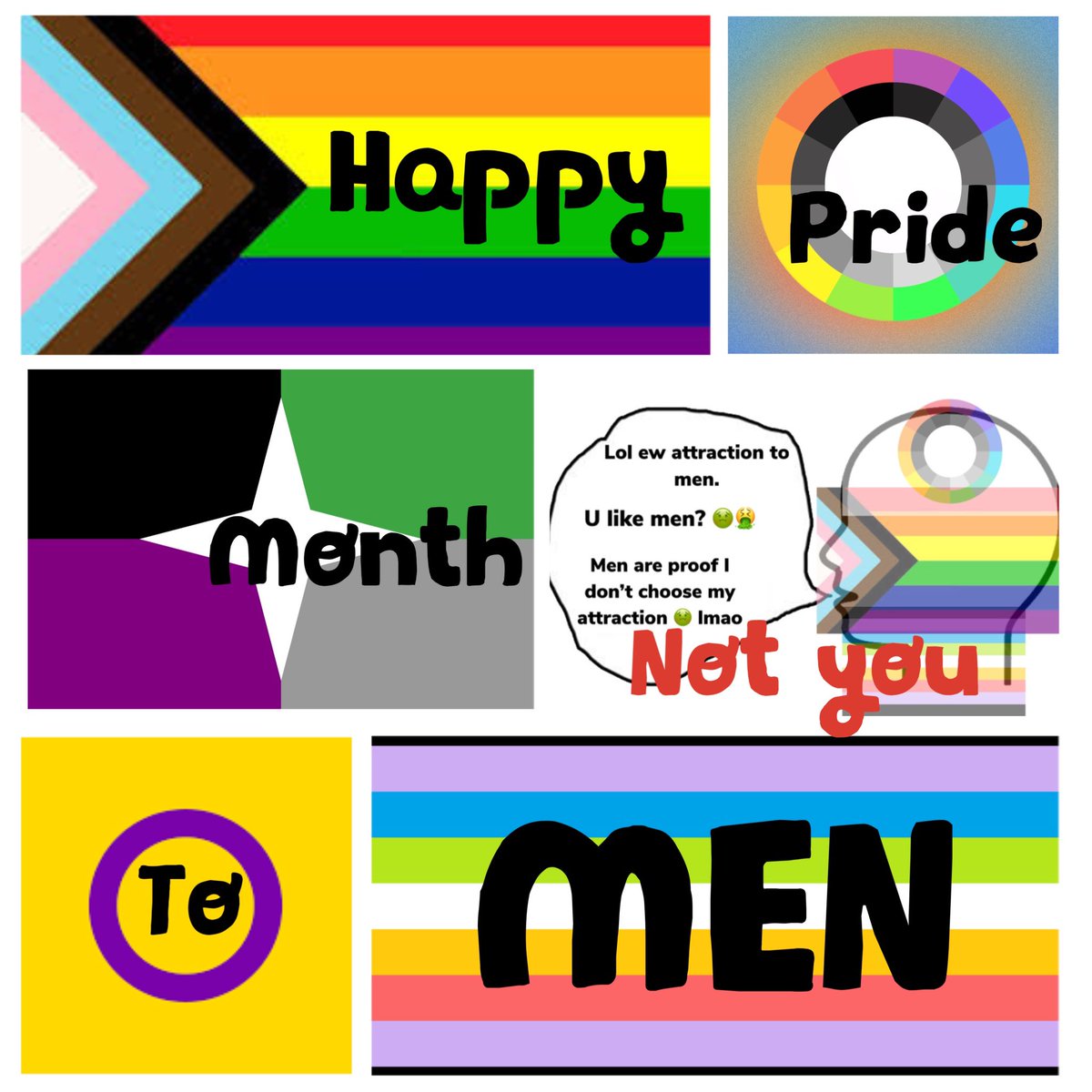 #PrideMonth2023 #lgbtqpride #mogaipride #aspecpride #queerpride #intersexpride #menlovingmen