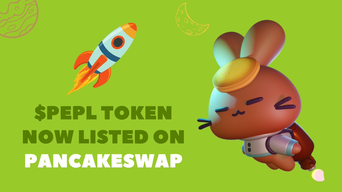 pepeppro's tweet photo. 🚀 $PEPL token now listed on Pancakeswap

✅ Buy/Sell - 0%

https://t.co/Wws4KkXlzj

#airdrop #gift #presale #BSCGEM #binance #Musk #pepe  #pepearmy #pepeplanet #pepl #bullrun #babydoge #Satoshi #blockchains #NFTProject https://t.co/TA3ONWqFtE