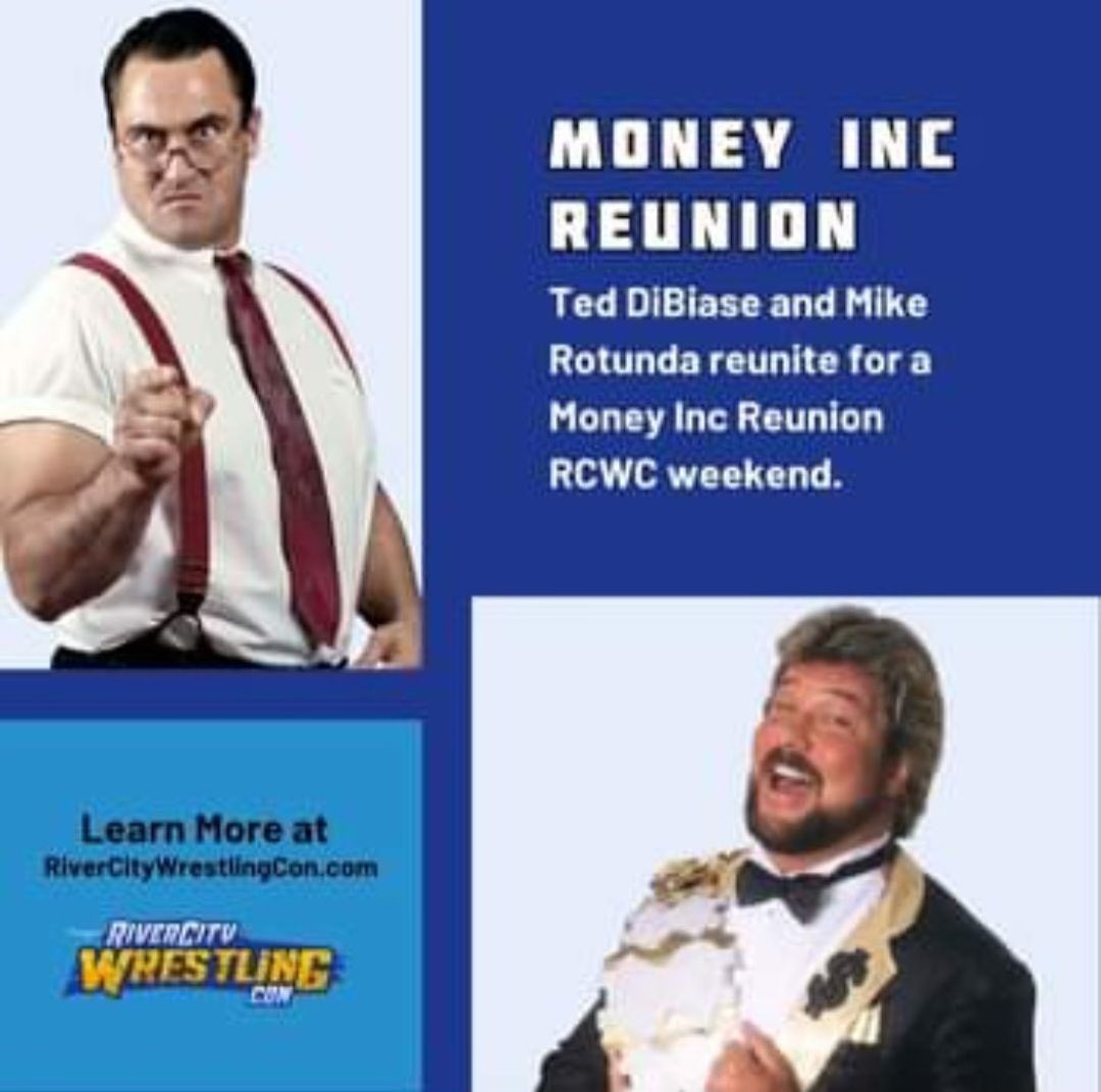 Money, Inc. is back this weekend June 10 & 11 in Jacksonville, Florida Fairgrounds! For more info check out rivercitywrestlingcon.com