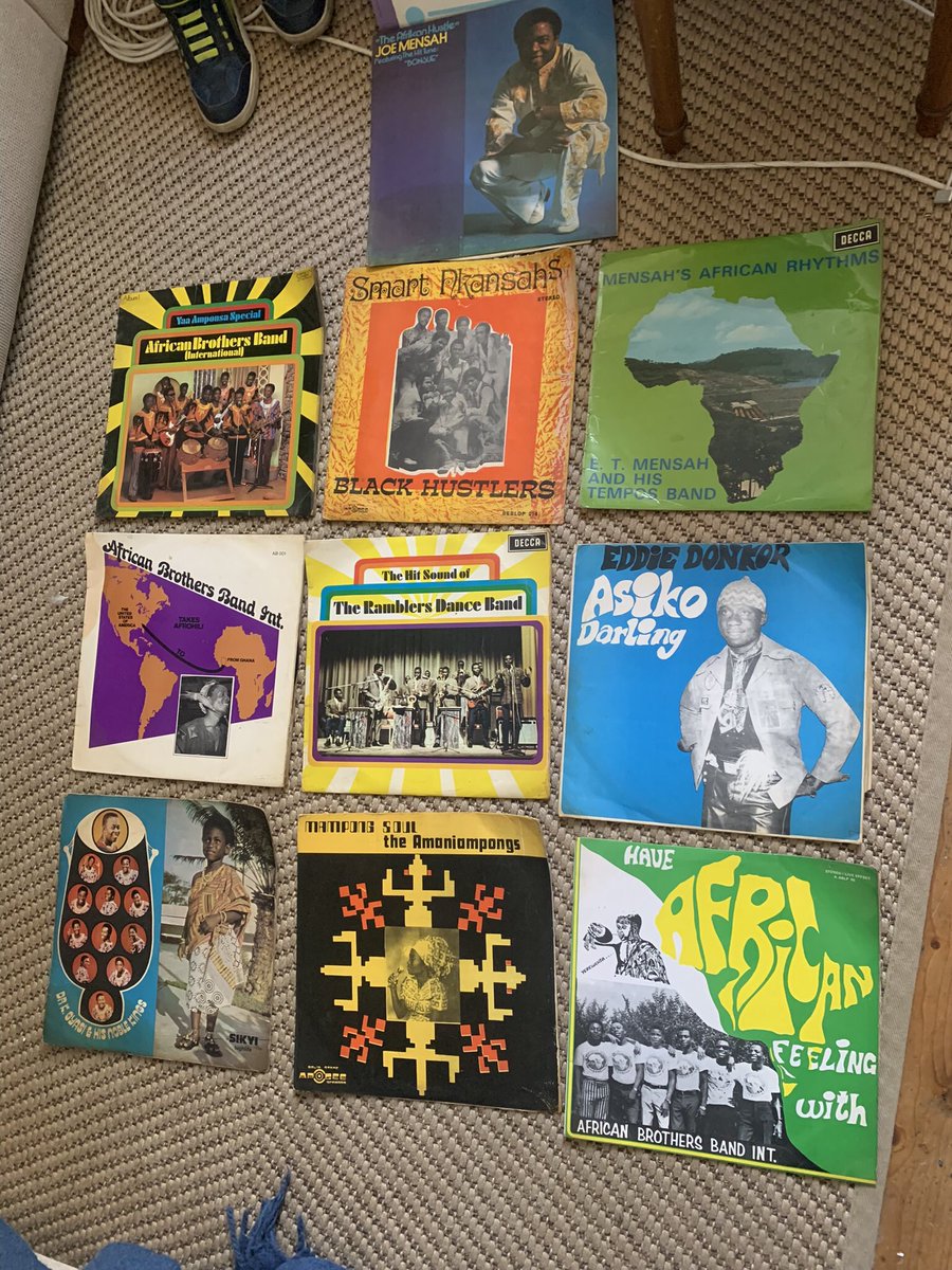 DubsDigs's tweet image. Nice little African selection from the boot sale.