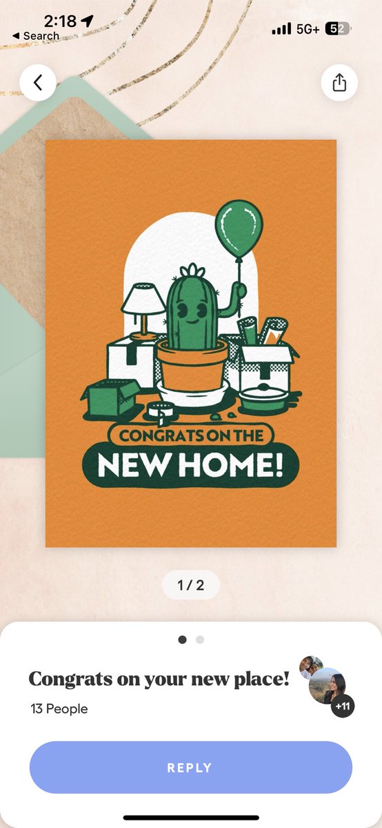 itsjordynf's tweet photo. When your team sends you a card🥹 @Givingli https://t.co/UJol9z2XtB