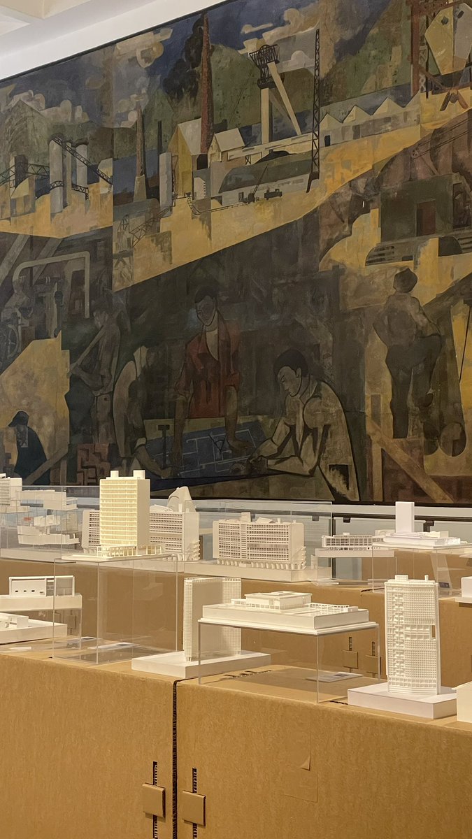 _emrhnyldrm's tweet image. “ Le Corbusier 150+ Models “ #architecture #exhibition #architecturalmodel
