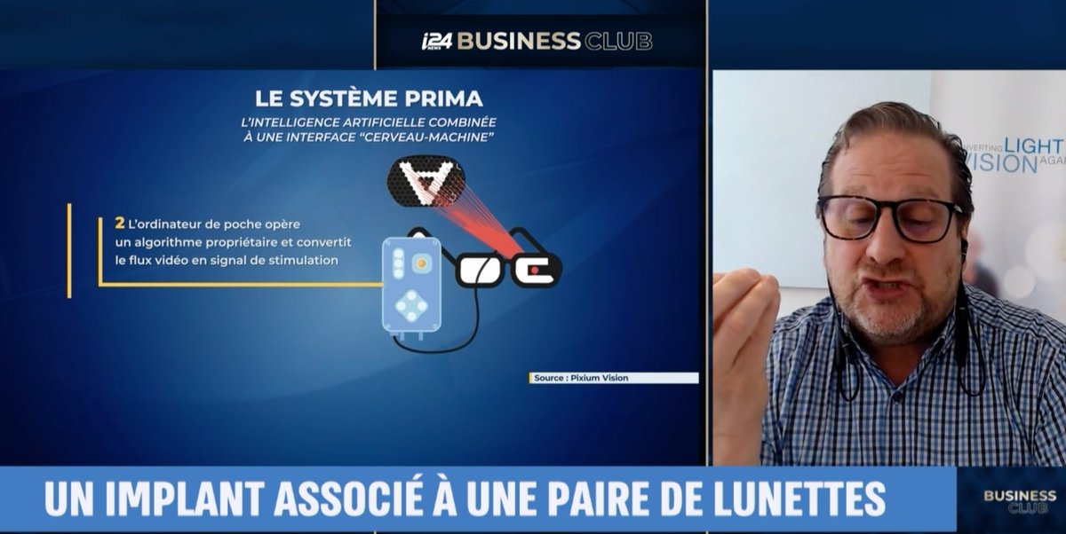 fabienneLissak's tweet image. Les avancées de la Medtech Pixium Vision, qui veut redonner la vue aux non-voyants, grâce à un implant, sont en passe d&apos;être reconnues aux Etats-Unis !
Lloyd Diamond CEO @PixiumVision
#BionicVision for #VisionLoss #BioElectronics
#EyeAndTheBrain #FrenchTech #AMD #dmla