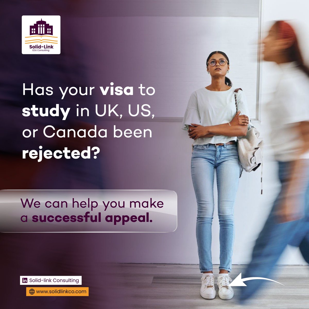A visa rejection is not the end. With the help of our advisors you can make a successful appeals. 100% money-back guarantee. Send a message or contact us via the info in our bio to get started. 
. . .
#studyabroad #studentvisa #visaappeal #visarejection #visarejected #studyinuk