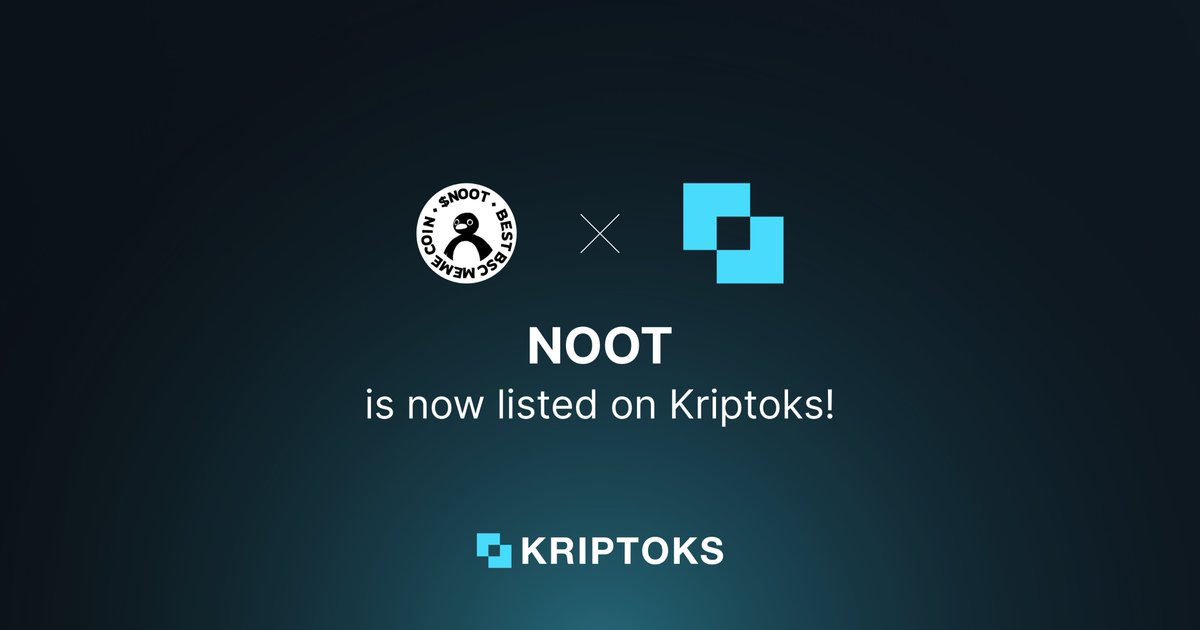 Exciting news in the world of crypto! 🎯

Introducing the latest addition to Kriptoks.com @nootcoinbnb🔥

Check out their profile below to learn more.🔽
kriptoks.com/asset/noot