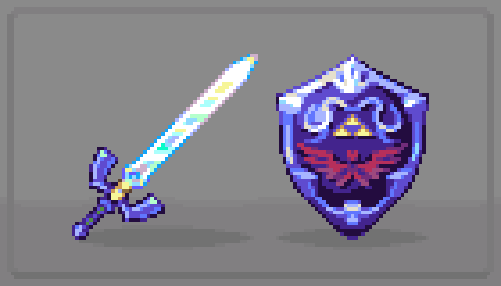 drawing #Zelda huge #pixelart