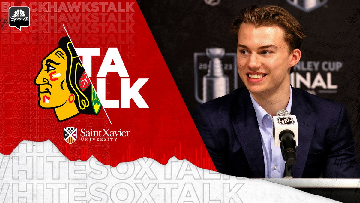 [LISTEN] Connor Bedard says he would be "honored" if he went No. 1 overall to Chicago.

Plus, @BoyleNBCS and <a href="/CRoumeliotis/">Charlie Roumeliotis</a> talk about the Stanley Cup Final, Patrick Kane having hip surgery and more.

Latest #Blackhawks Talk Podcast is out NOW! nbcsportschicago.com/nhl/chicago-bl…