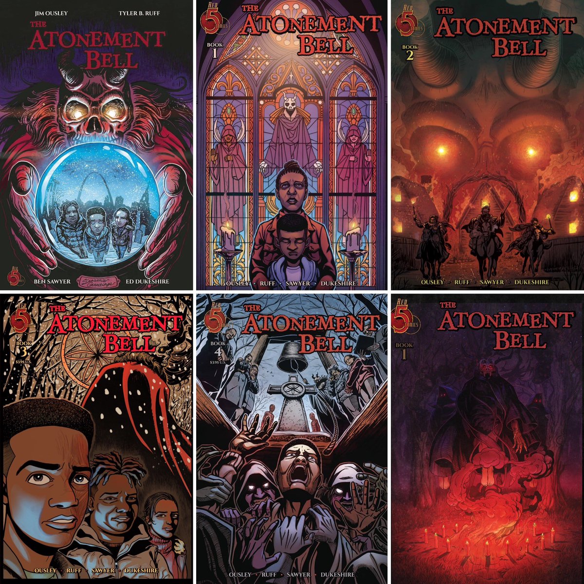 If you are a comic industry professional, retailer, employee working w/a retailer, creator, or a librarian, please consider The Atonement Bell in the 2023 #EisnerAwards ballot in the Best New Series category. Cutoff is June 9th!

#readmorecomics @indiecomicszone @PromoteHorror